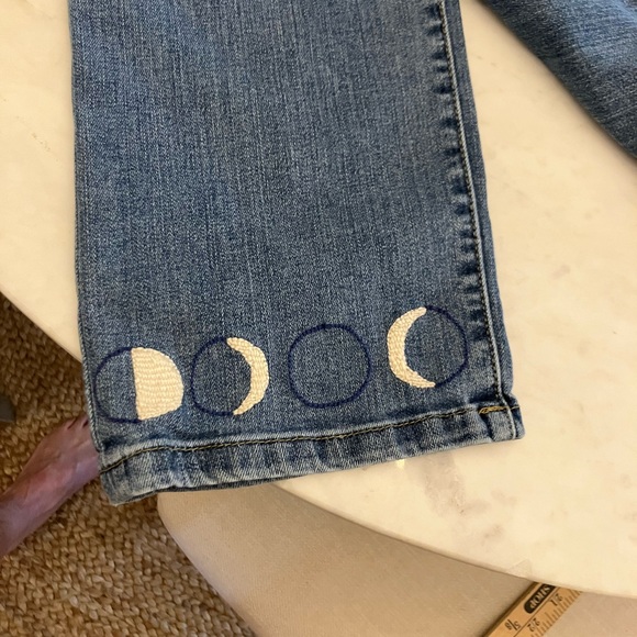 Celestial Hand embroidered LRL jeans - Picture 4 of 9